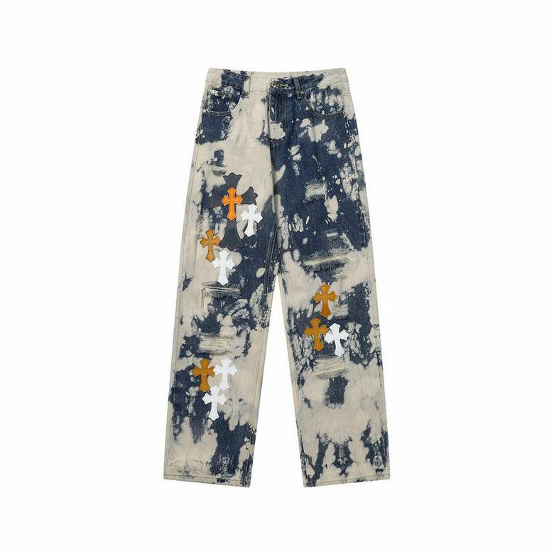 Wholesale Cheap Chrome Hearts Designer Jeans for Sale