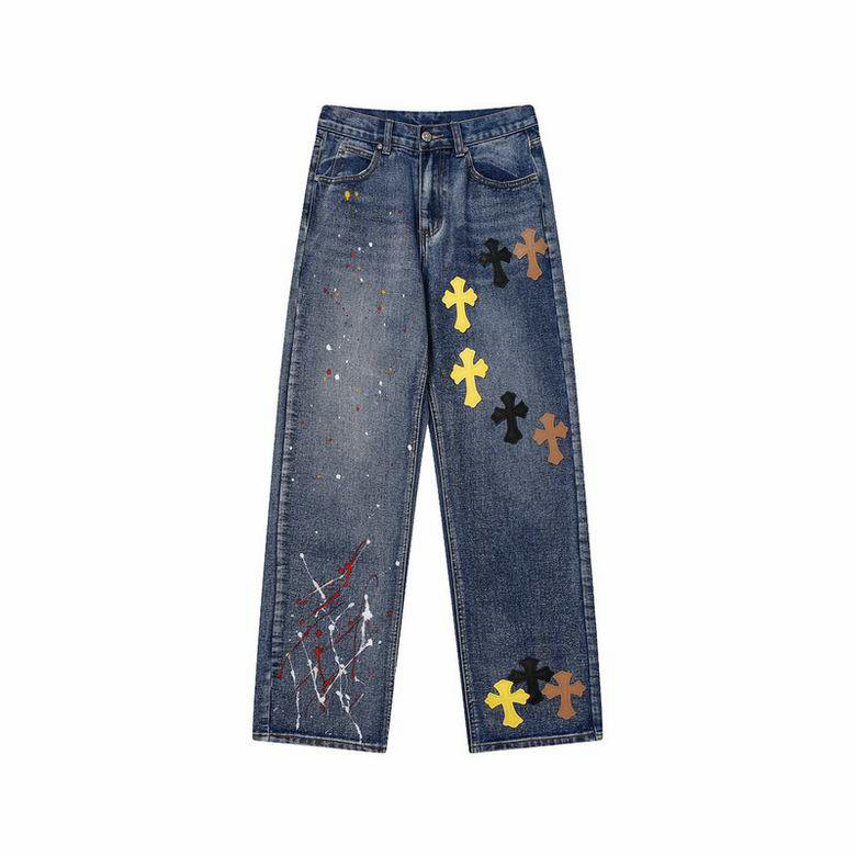 Wholesale Cheap Chrome Hearts Designer Jeans for Sale