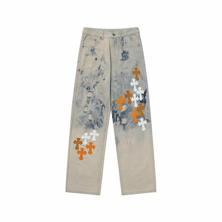 Wholesale Cheap Chrome Hearts Designer Jeans for Sale