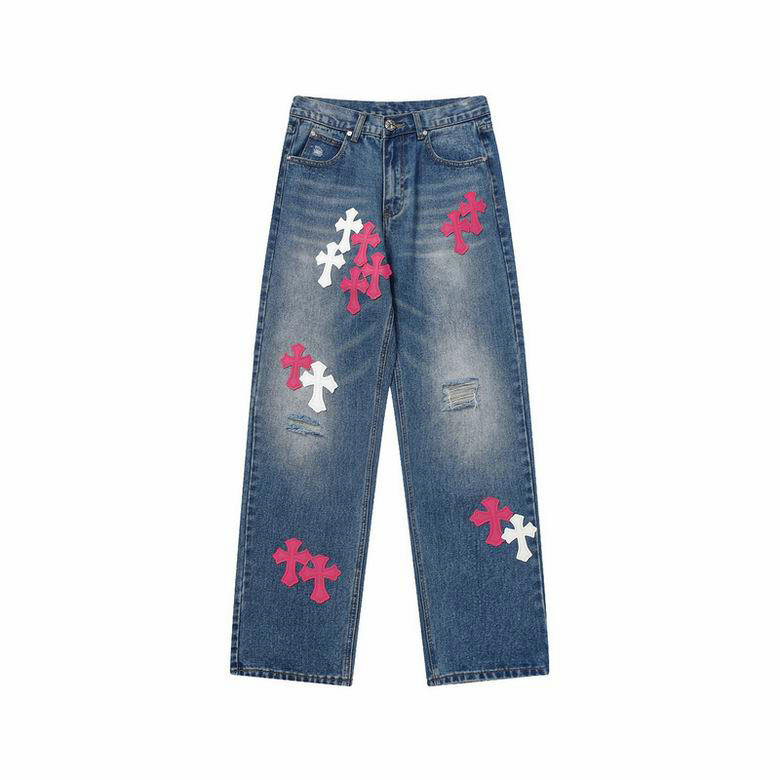 Wholesale Cheap Chrome Hearts Designer Jeans for Sale