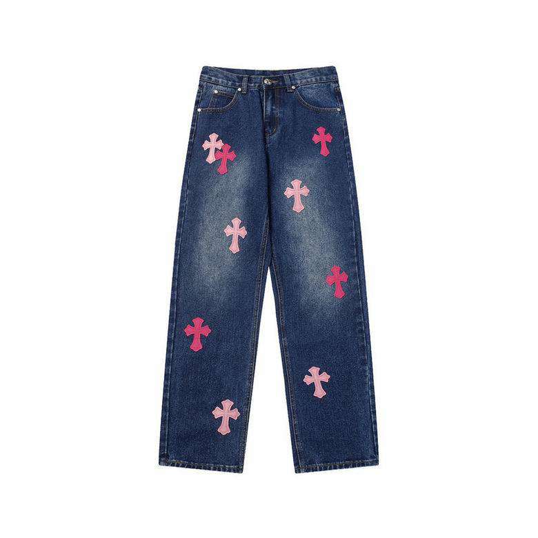 Wholesale Cheap Chrome Hearts Designer Jeans for Sale