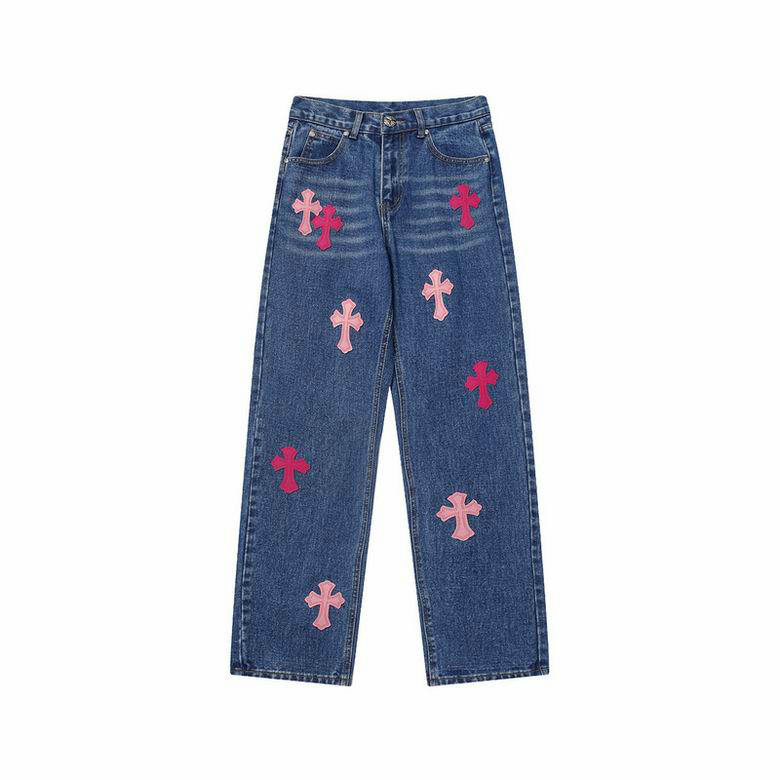 Wholesale Cheap Chrome Hearts Designer Jeans for Sale