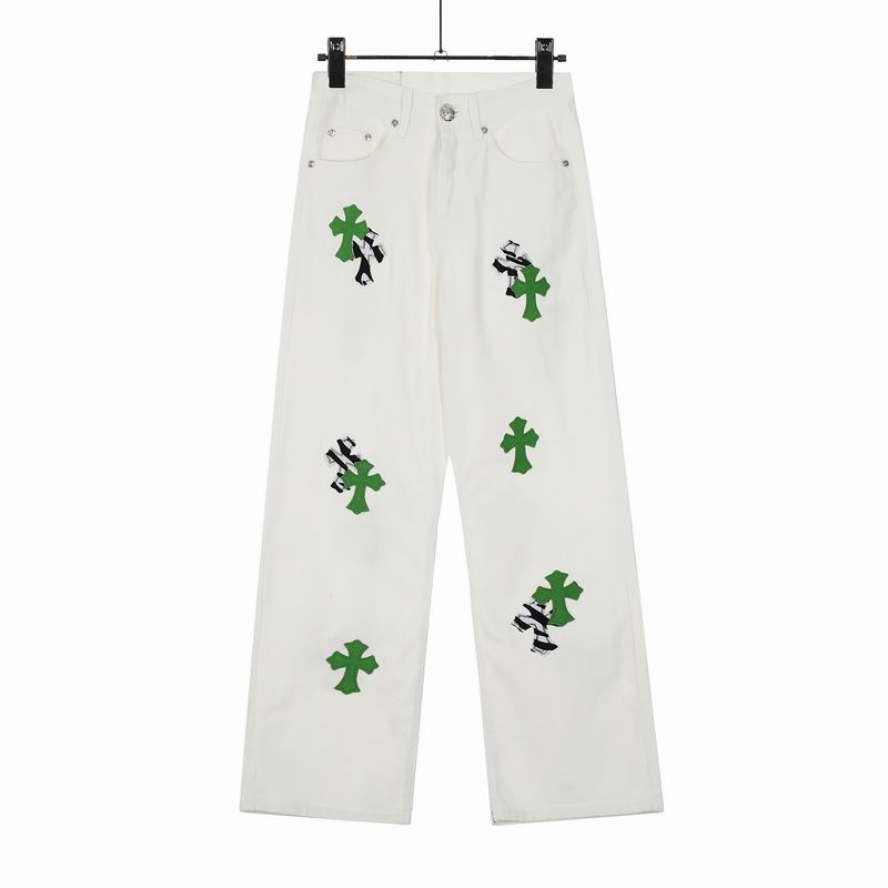 Wholesale High quality Chrome Hearts Replica Designer Denim Jeans for sale