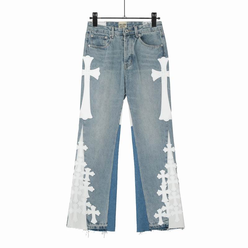 Wholesale High quality Chrome Hearts Replica Designer Denim Jeans for sale