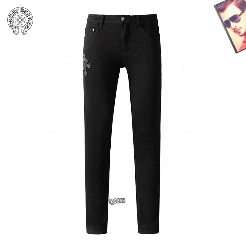Wholesale High quality Chrome Hearts Replica Designer Denim Jeans for sale