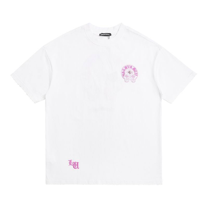 Wholesale High-quality C.hrome Hearts Short Sleeve Crew Neck Designer Replica T-Shirts for sale