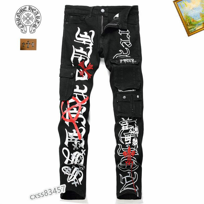 Wholesale Cheap Chrome Hearts Designer Jeans for Sale