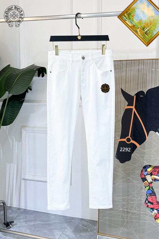 Wholesale High-quality C.hrome Hearts Short Sleeve Designer Replica Jeans for sale