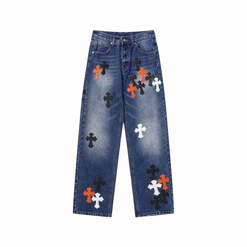 Wholesale Cheap Chrome Hearts Replica Jeans for Sale