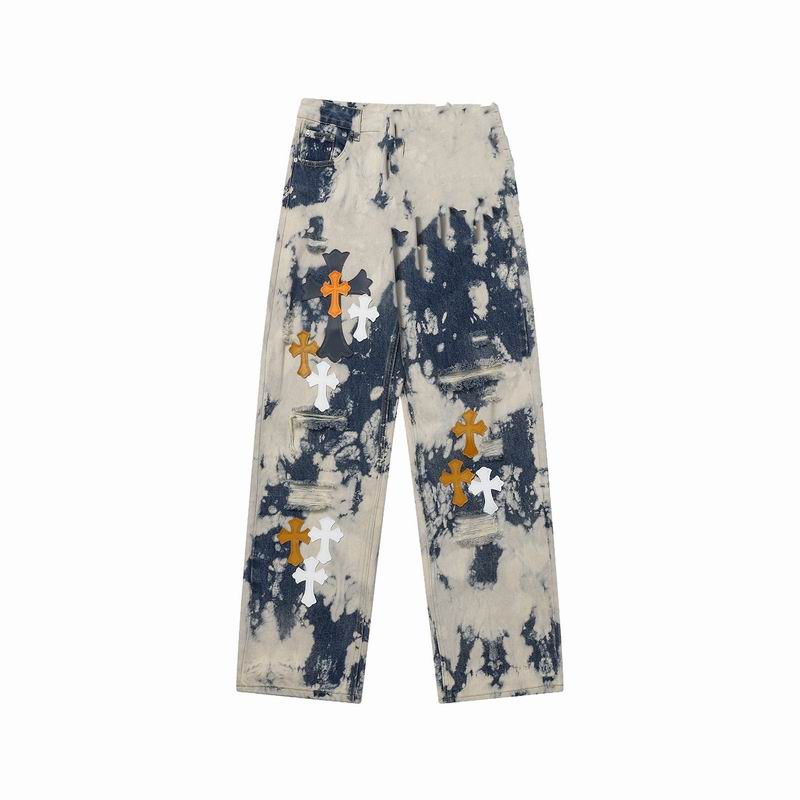 Wholesale Cheap Chrome Hearts Replica Jeans for Sale