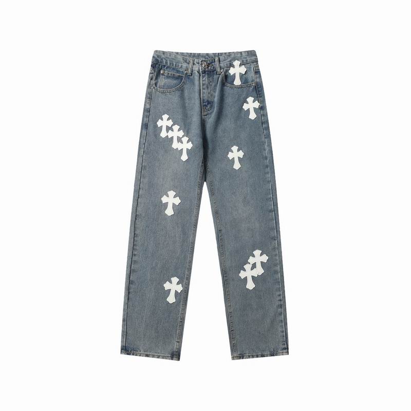 Wholesale Cheap Chrome Hearts Replica Jeans for Sale