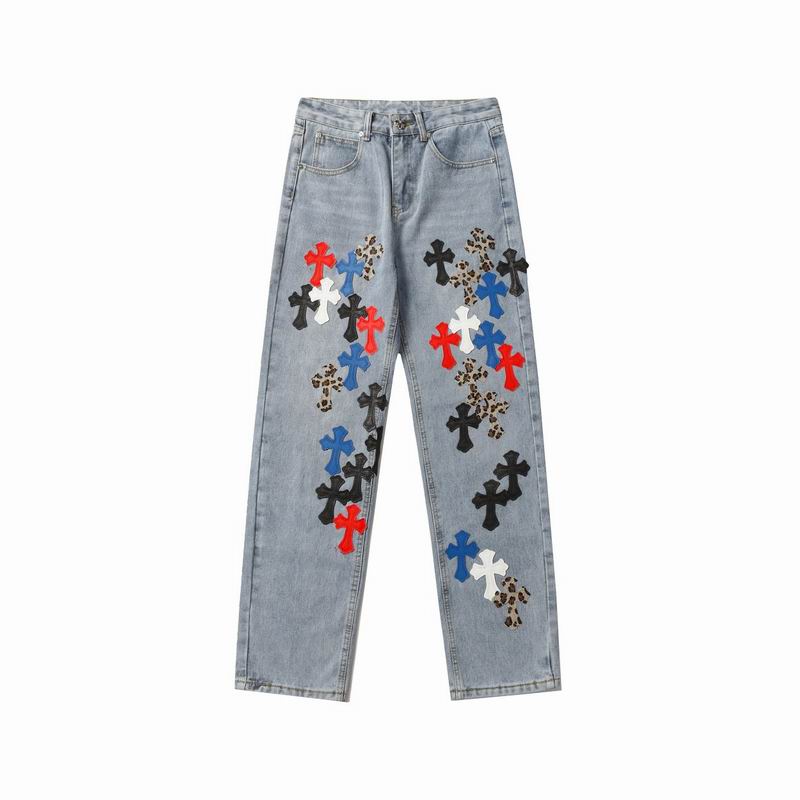 Wholesale Cheap Chrome Hearts Replica Jeans for Sale