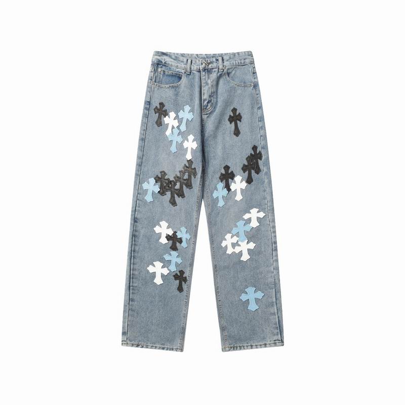 Wholesale Cheap Chrome Hearts Replica Jeans for Sale
