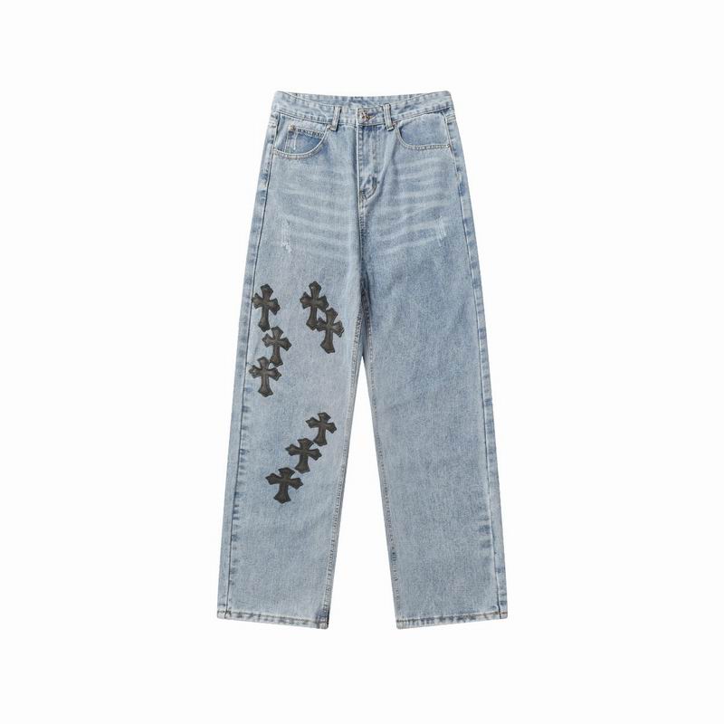 Wholesale Cheap Chrome Hearts Replica Jeans for Sale