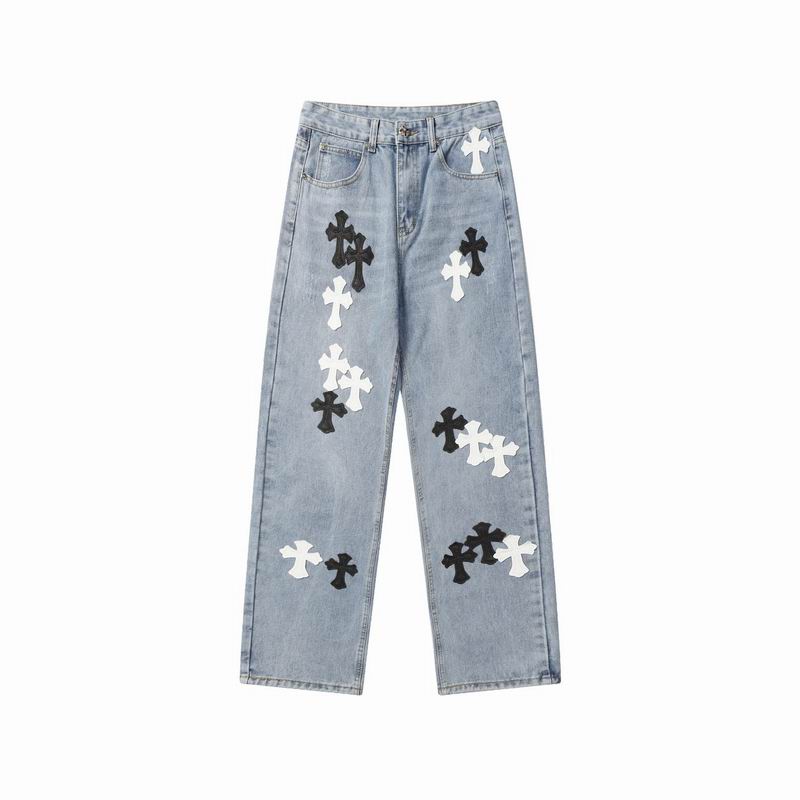 Wholesale Cheap Chrome Hearts Replica Jeans for Sale