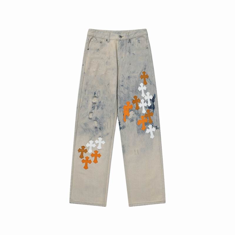 Wholesale Cheap Chrome Hearts Replica Jeans for Sale