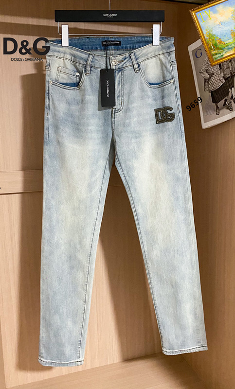 Wholesale High quality Men's D.olce Gabbana Replica Denim Jeans for sale
