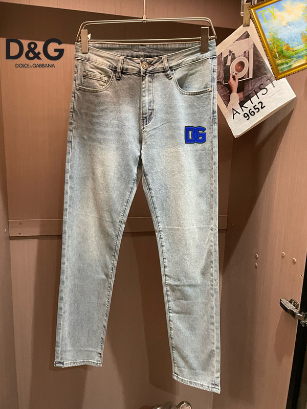 Wholesale High quality Men's D.olce Gabbana Replica Denim Jeans for sale