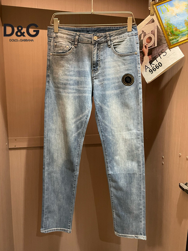 Wholesale High quality Men's D.olce Gabbana Replica Denim Jeans for sale