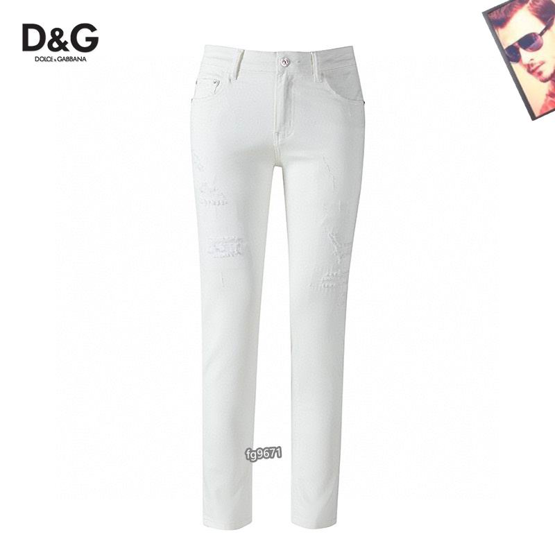 Wholesale High quality Men's D.olce Gabbana Replica Designer Jeans for sale
