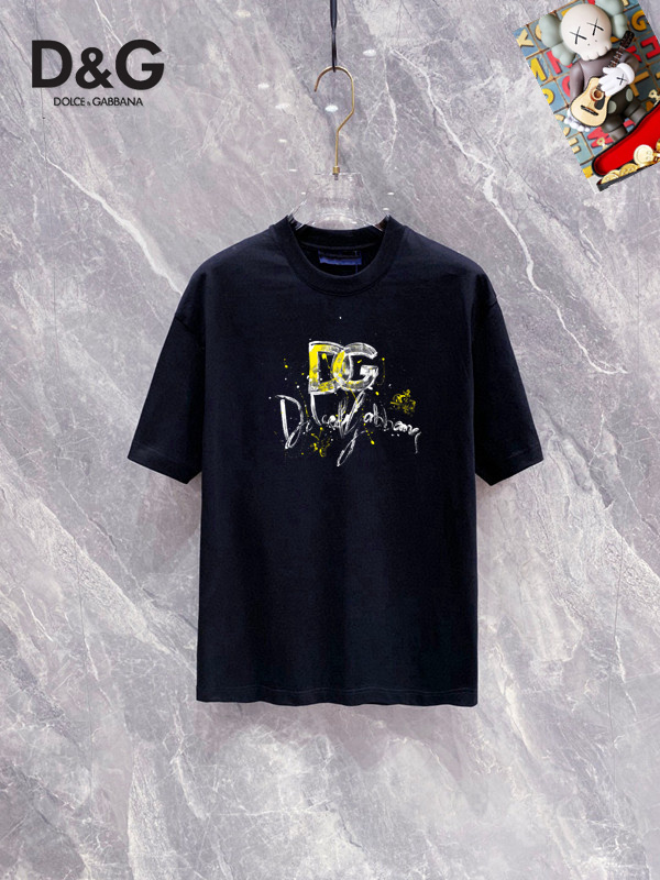 Wholesale Cheap Men's Fashion D.olce Gabbana Short Sleeve Replica Designer T shirts for sale