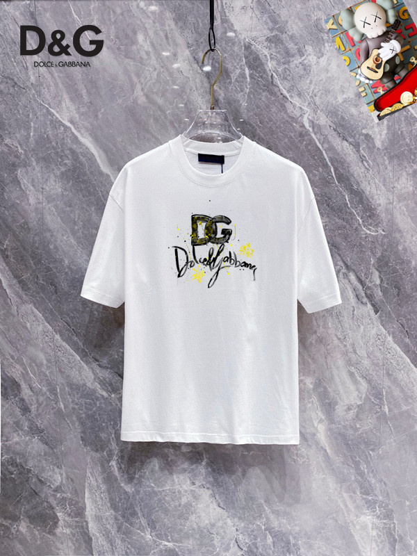 Wholesale Cheap Men's Fashion D.olce Gabbana Short Sleeve Replica Designer T shirts for sale