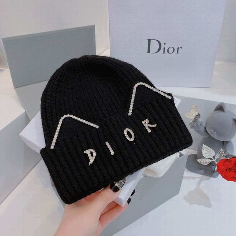 Wholesale Cheap D ior Cashmere Beanies for Sale