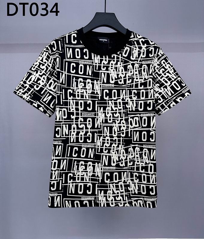 Wholesale Cheap Dsq Casual Short Sleeve Replica Designer T-shirts for sale