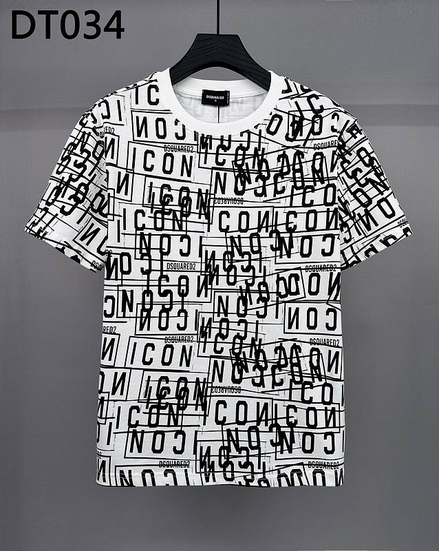 Wholesale Cheap Dsq Casual Short Sleeve Replica Designer T-shirts for sale