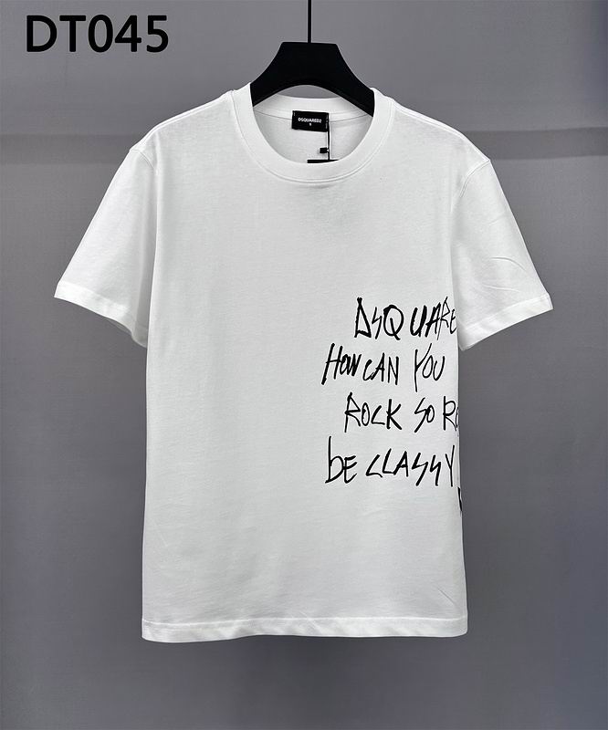 Wholesale Cheap Dsq Casual Short Sleeve Replica Designer T-shirts for sale