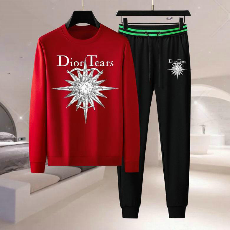 Wholesale Cheap Dior Long Sleeve Tracksuits for Sale