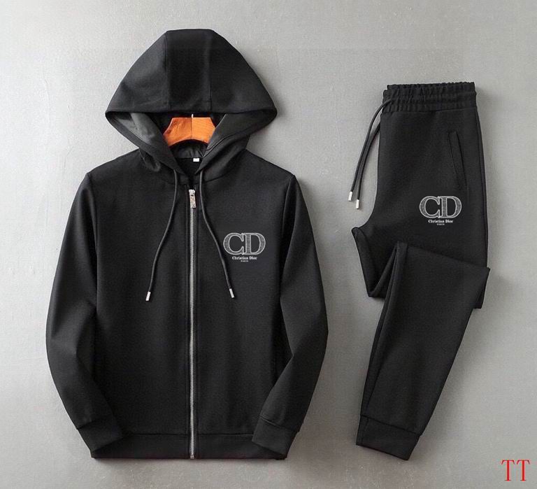 Wholesale Cheap D.ior Long Sleeve Replica Designer Tracksuits set for sale