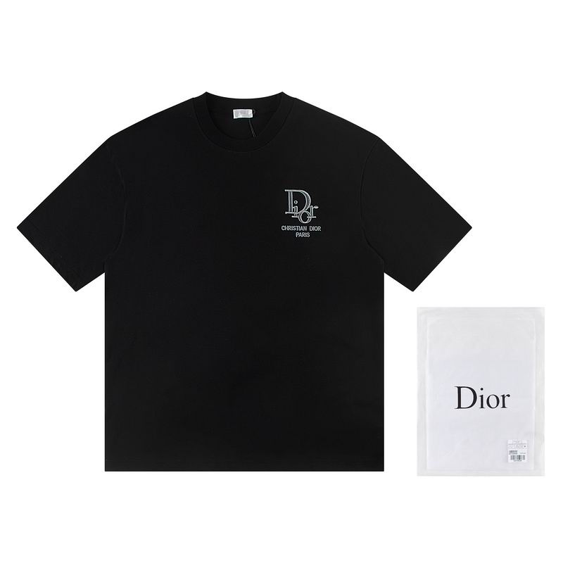 Wholesale High-quality Women's D.ior Short Sleeve Crew Neck Replica Designer T-Shirts for sale