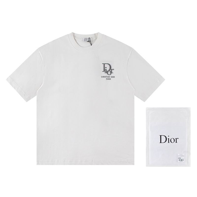 Wholesale High-quality Women's D.ior Short Sleeve Crew Neck Replica Designer T-Shirts for sale