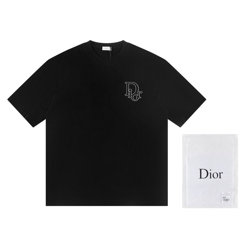 Wholesale High-quality Women's D.ior Short Sleeve Crew Neck Replica Designer T-Shirts for sale
