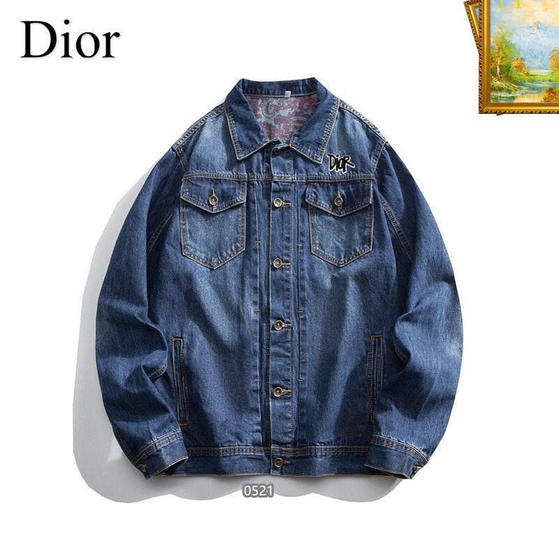 Wholesale High quality Cheap D.ior Replica Designer Denim jackets for sale