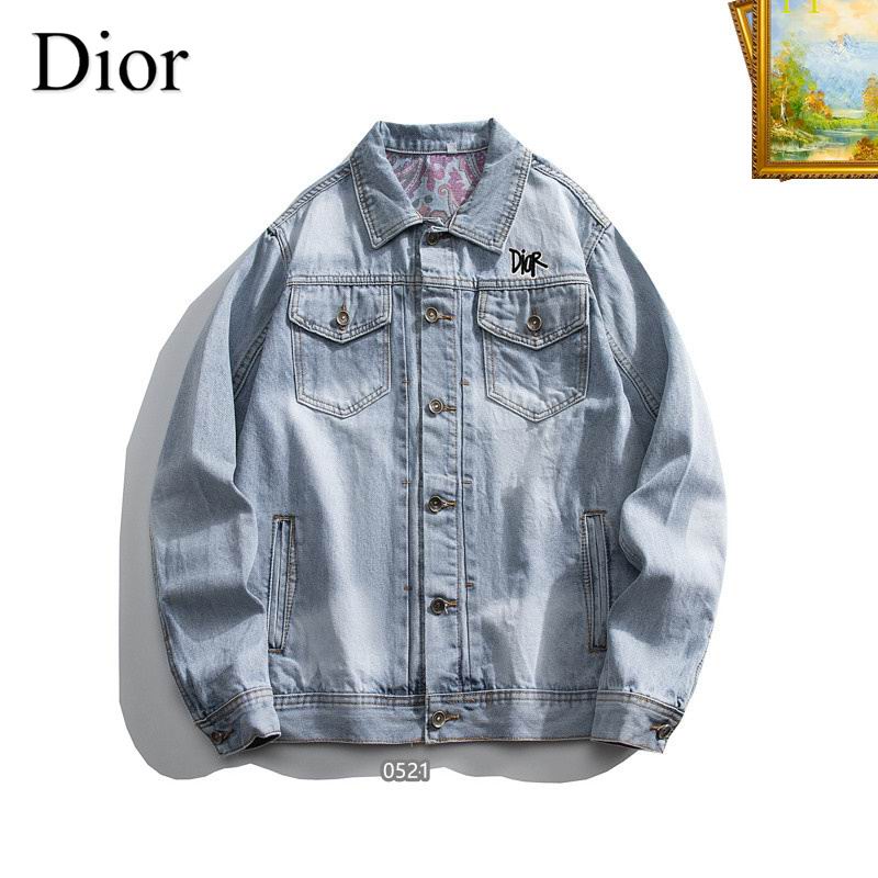 Wholesale High quality Cheap D.ior Replica Designer Denim jackets for sale
