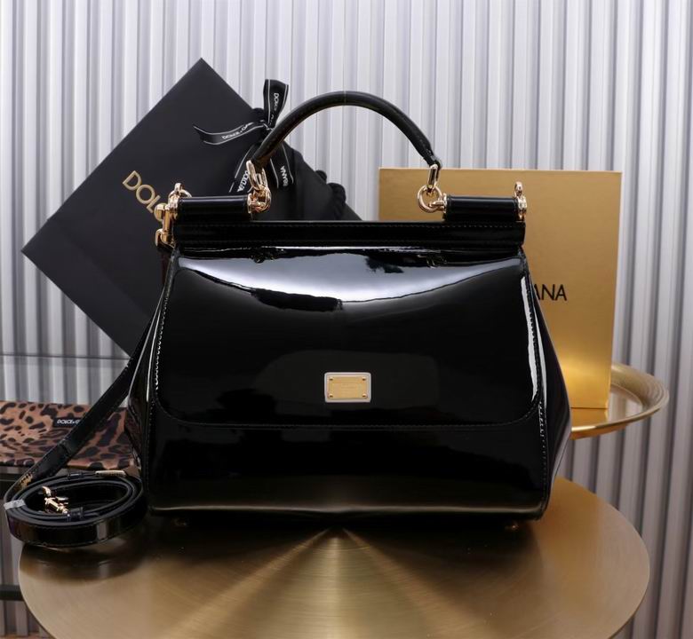 Wholesale AAA quality D.olce Gabbana Sicily  Leather Tote Shoulder Replica Bags for Sale