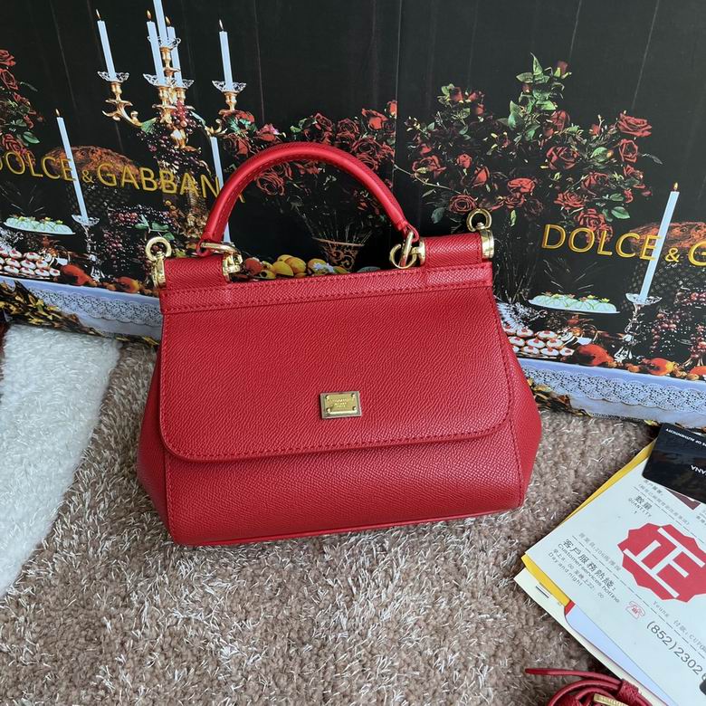 Wholesale AAA quality Fashion D.olce Gabbana Sicily  Leather Tote Shoulder Replica Bags for Sale