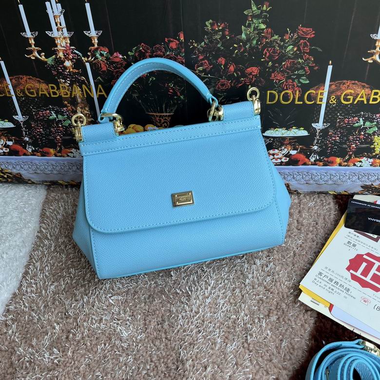 Wholesale AAA quality Fashion D.olce Gabbana Sicily  Leather Tote Shoulder Replica Bags for Sale