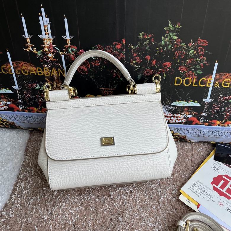Wholesale AAA quality Fashion D.olce Gabbana Sicily  Leather Tote Shoulder Replica Bags for Sale