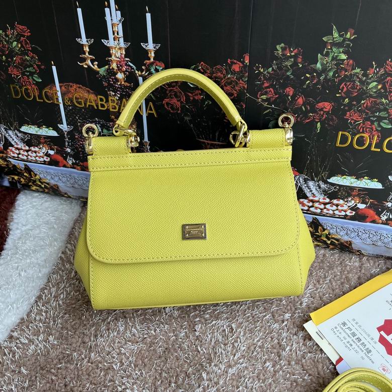 Wholesale AAA quality Fashion D.olce Gabbana Sicily  Leather Tote Shoulder Replica Bags for Sale