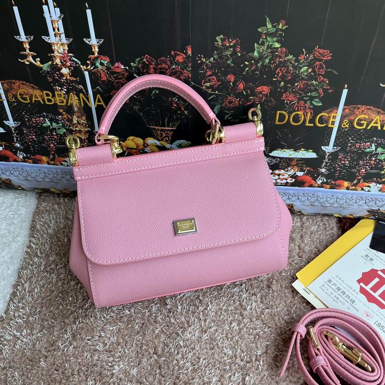 Wholesale AAA quality Fashion D.olce Gabbana Sicily  Leather Tote Shoulder Replica Bags for Sale