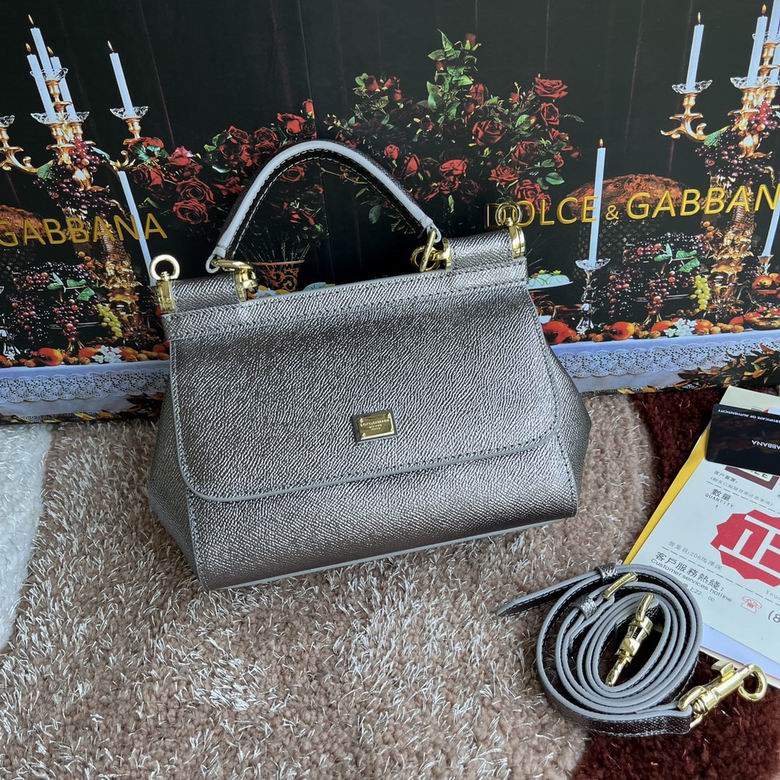 Wholesale AAA quality Replica D.olce Gabbana Sicily  Leather Tote Shoulder Bags for Sale