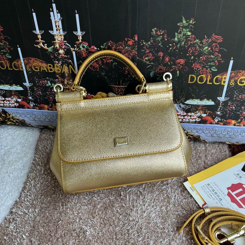 Wholesale AAA quality Replica D.olce Gabbana Sicily  Leather Tote Shoulder Bags for Sale