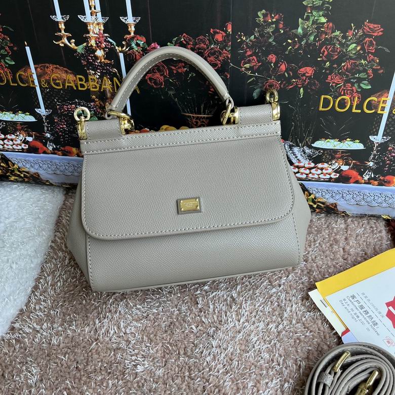 Wholesale AAA quality Fashion D.olce Gabbana Sicily  Leather Tote Shoulder Replica Bags for Sale