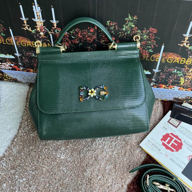 Wholesale AAA quality D.olce Gabbana Sicily Tote Shoulder Leather Replica Bags for Sale