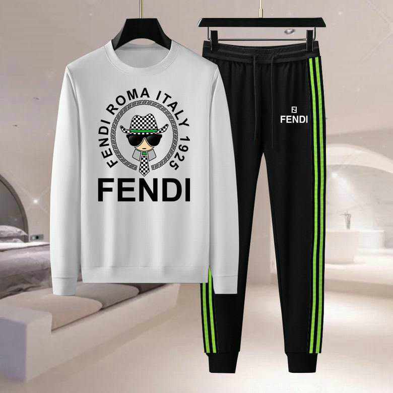 Wholesale Cheap F endi Long Sleeve Tracksuits for Sale