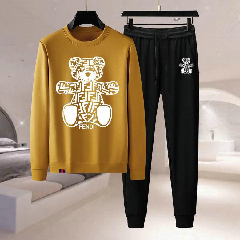 Wholesale Cheap F endi Long Sleeve Tracksuits for Sale