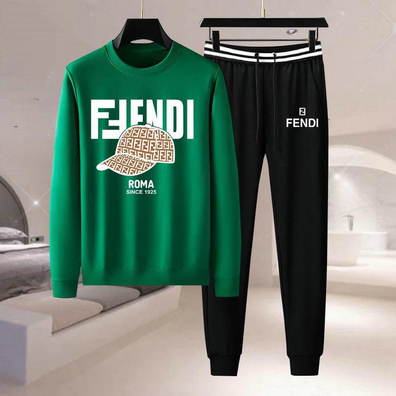 Wholesale Cheap F endi Long Sleeve Tracksuits for Sale